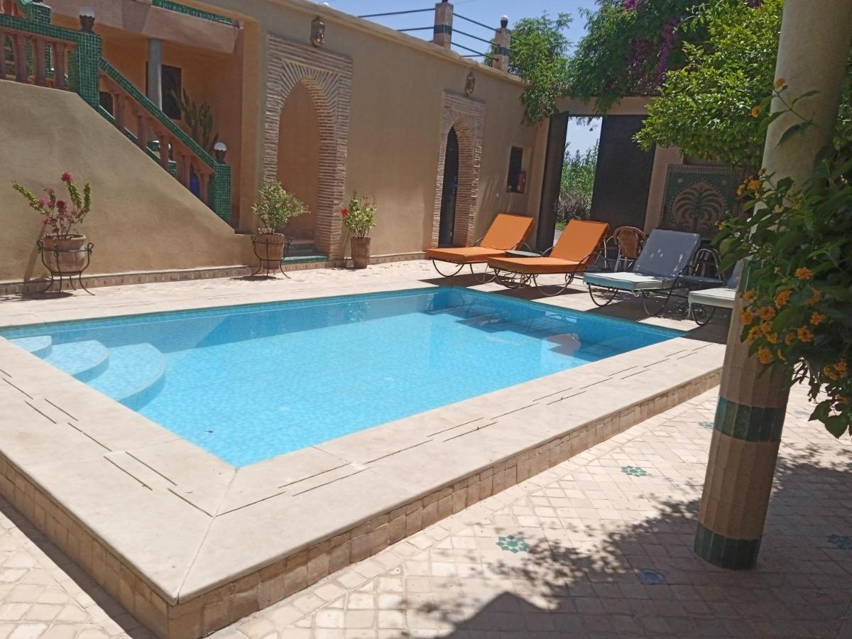 Riad Rime Garden Marrakech Lagouassem Exteriör bild