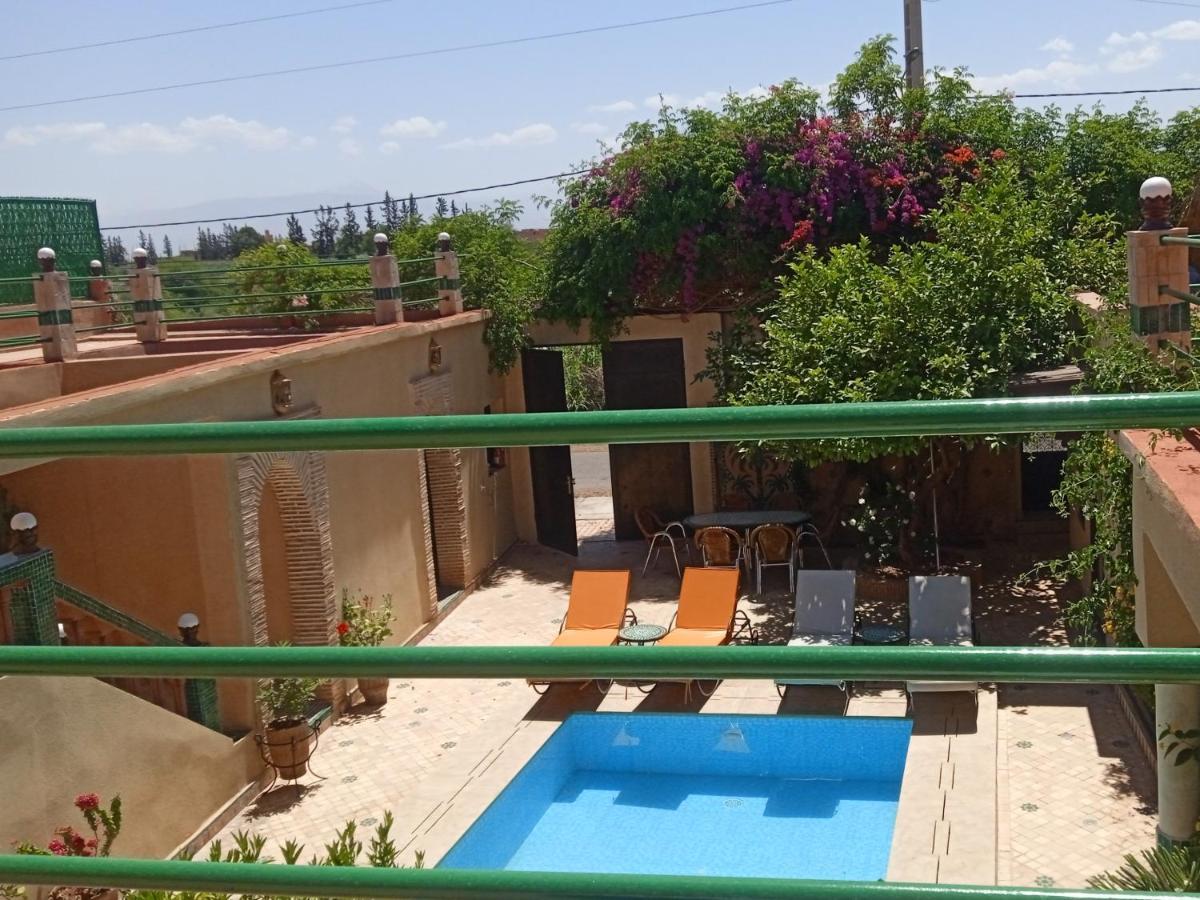 Riad Rime Garden Marrakech Lagouassem Exteriör bild