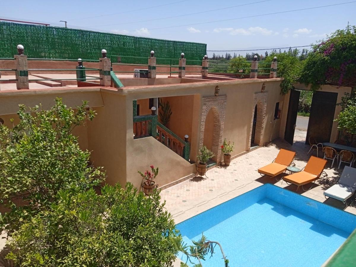 Riad Rime Garden Marrakech Lagouassem Exteriör bild