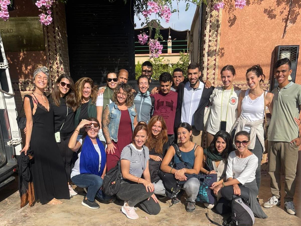 Riad Rime Garden Marrakech Lagouassem Exteriör bild