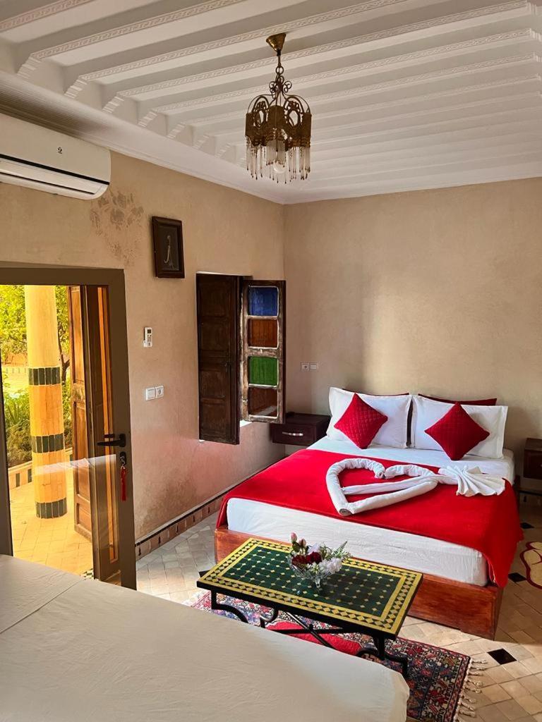 Riad Rime Garden Marrakech Lagouassem Exteriör bild