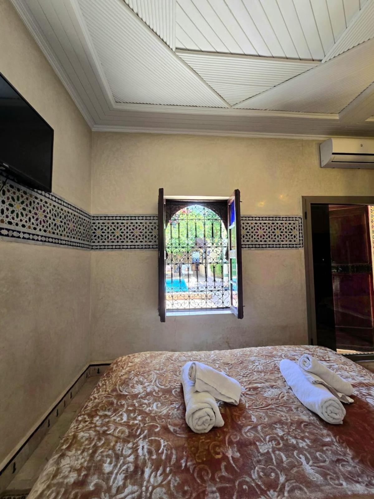 Riad Rime Garden Marrakech Lagouassem Exteriör bild